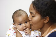 Valentina e a mãe