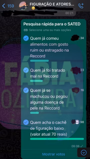 Figurante Daniel Apolloh afirma ter sido infectado com sarna na Record TV