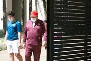 O governador despachou de casa