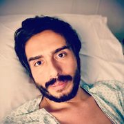 O ator Caike Luna iniciou o tratamento em abril