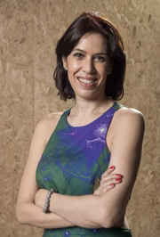 Atriz Maria Clara Gueiros 