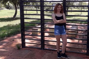 Marina Lima foi assaltada em frente ao posto policial do parque