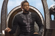Chadwick Boseman em Pantera Negra