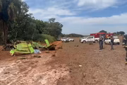 Acidente foi em região rural no interior de SP