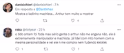 Arthur Aguiar foi detonado nas redes sociais após fala machista sobre Natália