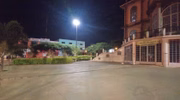Um morador da região estranhou a mochila deixada ao lado da igreja e acionou a polícia