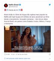 Na Netflix, ela estrela o filme de língua não-inglesa mais popular da plataforma 
