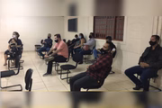 Pesquisadores fizeram reunião na Administração do SCIA e Estrutural com líderes comunitários