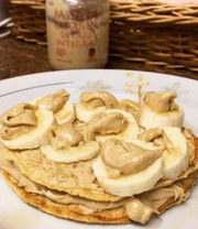 Ou por cima de panquecas, torradas e pães.