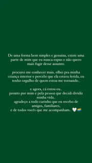 Nos Stories, Vinícius falou sobre o relacionamento 