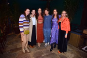 As irmãs dela também marcaram presença 