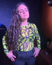 Essa foi a primeira vez que cantou em carreira solo