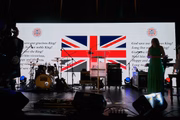 Palco para as apresentações