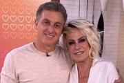 Ana Maria Braga usou o helicóptero de Luciano Huck para chegar ao Rio