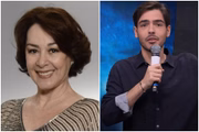 Nívea Maria e João Guilherme, filho de Faustão