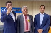 Prefeito de cidade do interior da Bahia agradece à Elmar por ajuda 