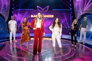 Ivete, Jurados e Priscilla Alcantara no The Masked Singer Brasil