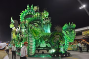 Desfile da Mocidade Alegre, no Anhembi, em São Paulo
