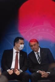 Rodrigo Pacheco e Jair Bolsonaro