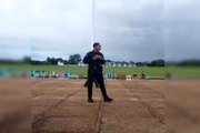 O ponto principal onde o homem ficava era em frente ao Palácio do Alvorada