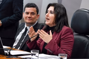 Sergio Moro e Simone Tebet