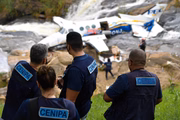 Avião caiu na sexta-feira (5/11) próximo a Caratinga, onde ela faria show