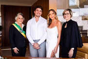 Vera Shirley, Carlos Eduardo Taurisano, Layla Schlickmann e Vania Carvalho