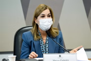 A secretária de Gestão do Trabalho e da Educação na Saúde, Mayra Isabel Correia Pinheiro