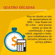 Veja como serão as novas regras da Previdência