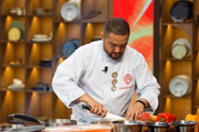 Zé Roberto nomeou cada prato com sua trajetória na cozinha