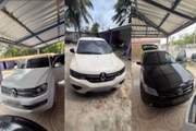 Com ele, foram apreendidos três carros e quatro motocicletas