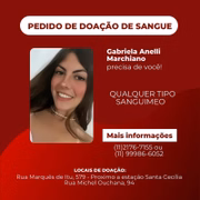 Torcedora Gabriela Anelli Marchiano, morta após briga de torcidas em SP; enquanto estava internada, família pediu doações de sangue