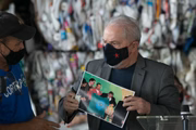 Ex-presidente discursa para movimentos populares urbanos e catadores de material reciclável