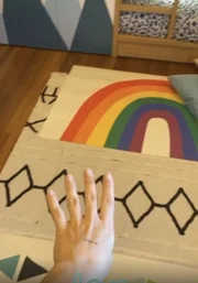 E tapetes divertidos 