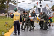 Resgate após chuvas no litoral norte de São Paulo