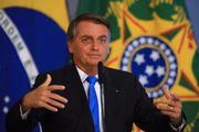 O presidente no Palácio do Planalto