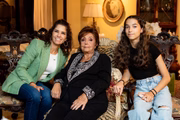 Fernanda Estevão, Elcy Meireles e Giovana Estevão