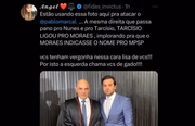 Postagem critica militantes da direita 