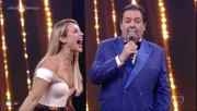 Faustão e Paola Oliveira 