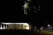 Bolsonaristas lançaram fogos no STF