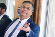 Flávio Dino chega ao Senado para sabatina