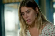 A artista em cena da novela