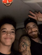 Felipe Titto e o filho, Theo