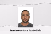 O PM da Bahia Francisco de Assis Araújo Melo foi preso em 2022 portando mala de dinheiro e munições de fuzil