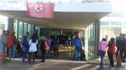 Manifestação do MST, em Brasília