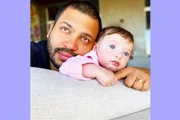 Projota e Marieva, sua filha