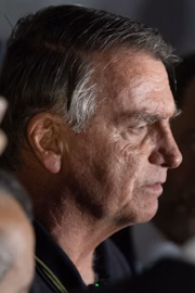 O ex-presidente Jair Bolsonaro
