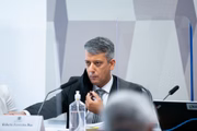 Ex-diretor Roberto Ferreira Dias na CPI da Covid