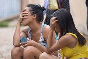 Vizinhos choram com feminicídio em Santa Maria