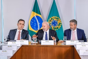 Lula com Pacheco e Lira